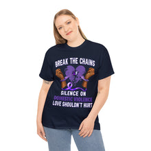 Load image into Gallery viewer, Domestic Violence Unisex Heavy Cotton Tee