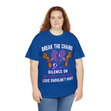 Load image into Gallery viewer, Domestic Violence Unisex Heavy Cotton Tee