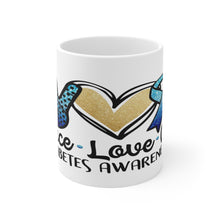 Load image into Gallery viewer, Diabetes Awareness Mug 11oz