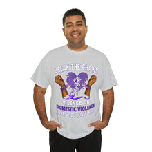 Load image into Gallery viewer, Domestic Violence Unisex Heavy Cotton Tee