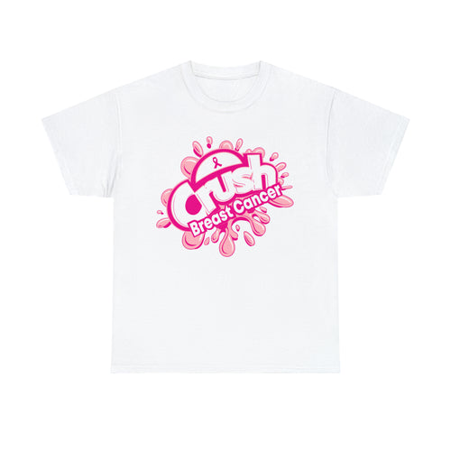 Crush Breast Cancer Awareness Unisex Heavy Cotton Tee