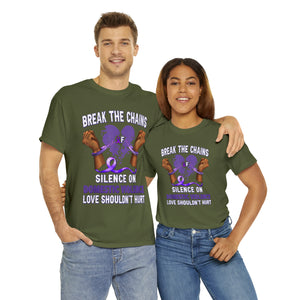 Domestic Violence Unisex Heavy Cotton Tee