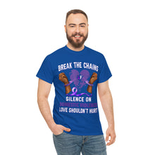 Load image into Gallery viewer, Domestic Violence Unisex Heavy Cotton Tee