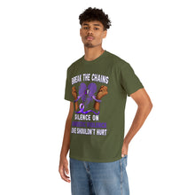 Load image into Gallery viewer, Domestic Violence Unisex Heavy Cotton Tee