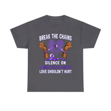 Load image into Gallery viewer, Domestic Violence Unisex Heavy Cotton Tee