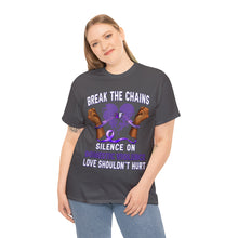 Load image into Gallery viewer, Domestic Violence Unisex Heavy Cotton Tee