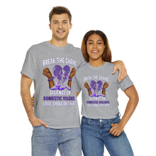 Load image into Gallery viewer, Domestic Violence Unisex Heavy Cotton Tee