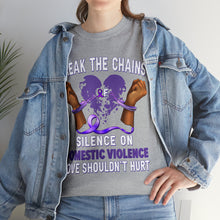 Load image into Gallery viewer, Domestic Violence Unisex Heavy Cotton Tee